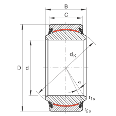 P(gun)(ji)S GE70-UK-2RS, (j) DIN ISO 12 240-1 (bio)(zhn), So(h)ɂ(c)ܷ